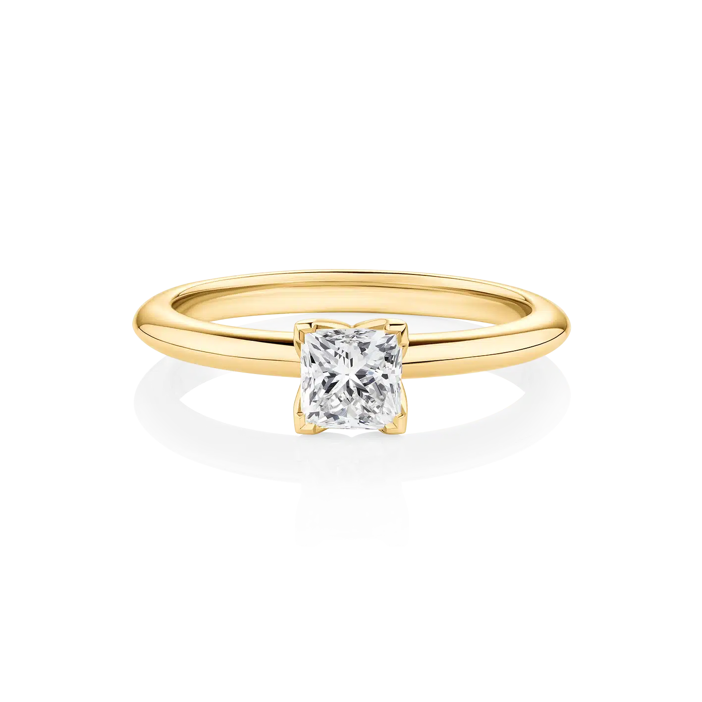 Willow-Princess-Yellow-Gold-Princess-Diamond-Engagement-Ring