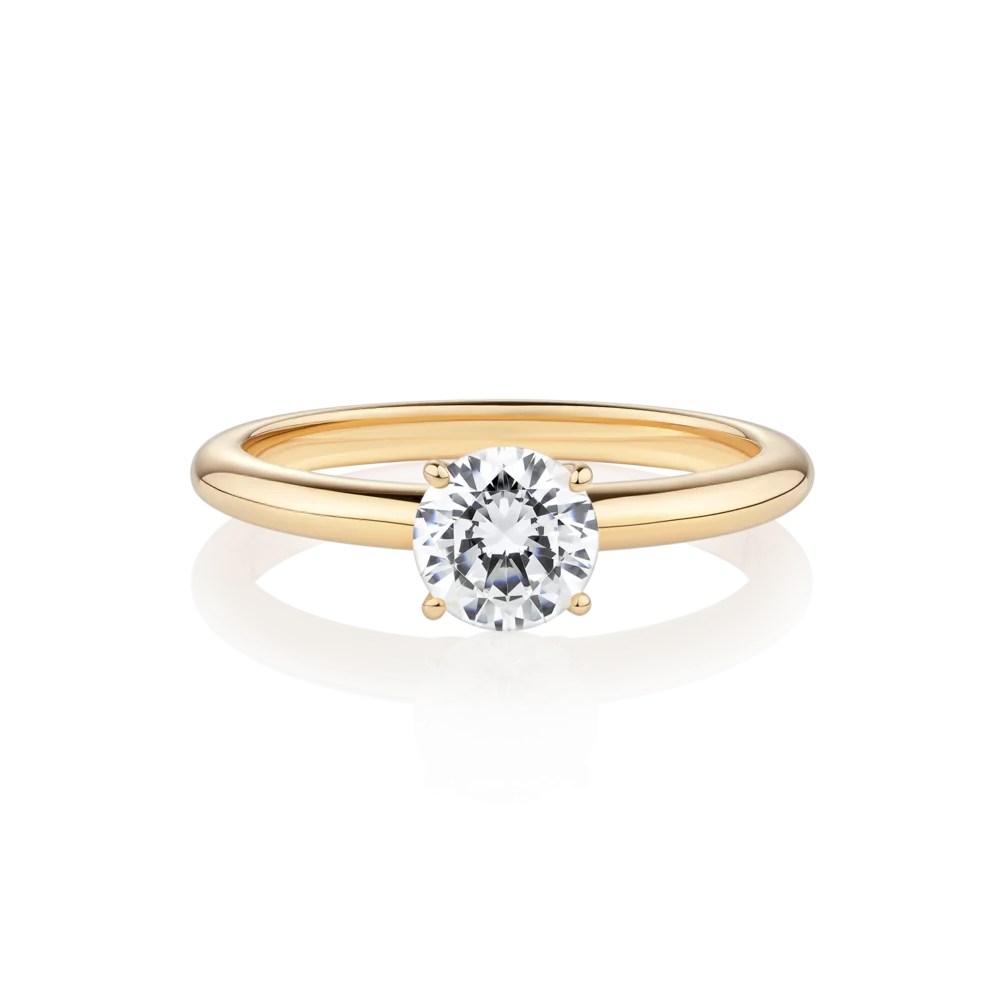 Willow-round-yellow-gold-round-diamond-engagement-ring