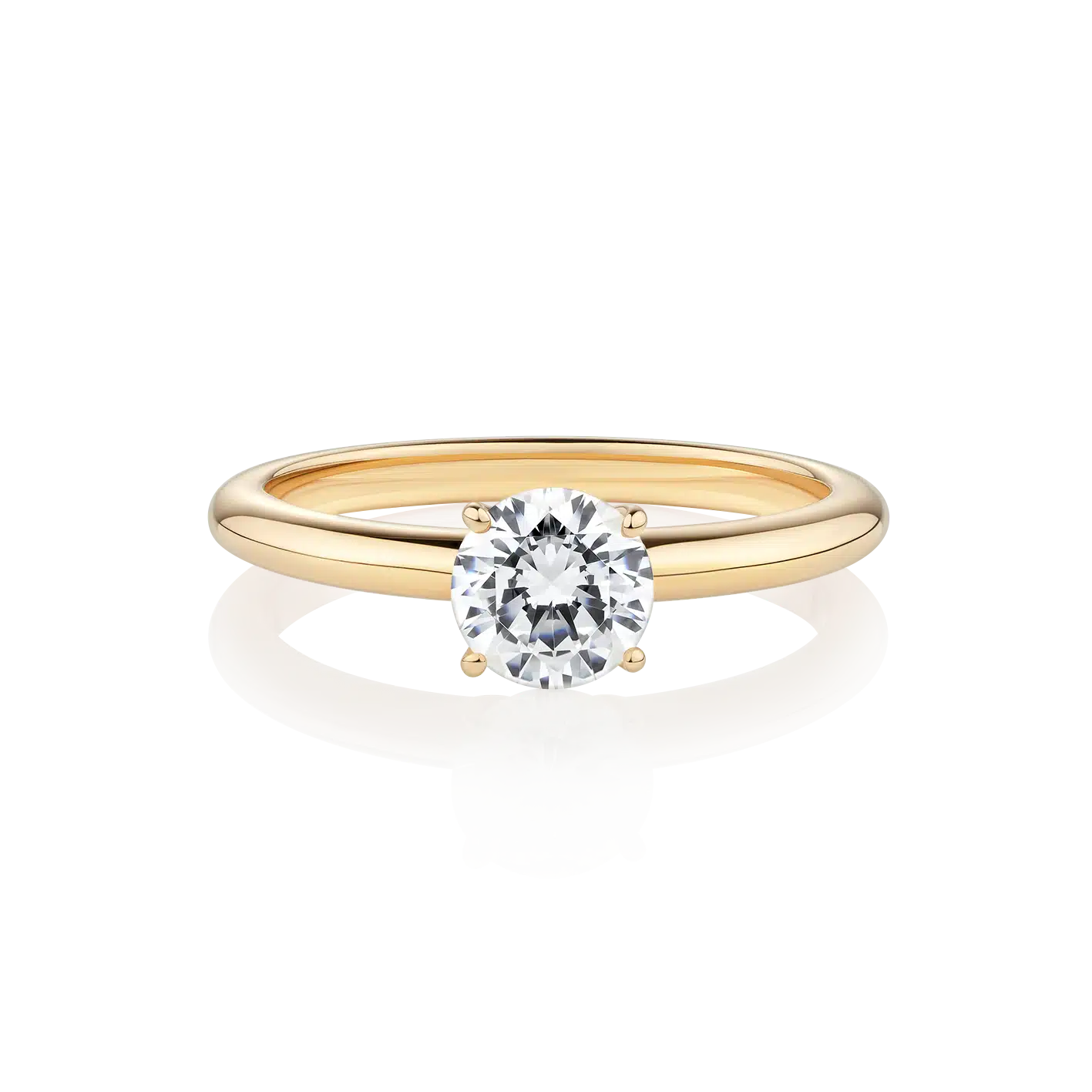 Willow-Round-Yellow-Gold-Round-Diamond-Engagement-Ring