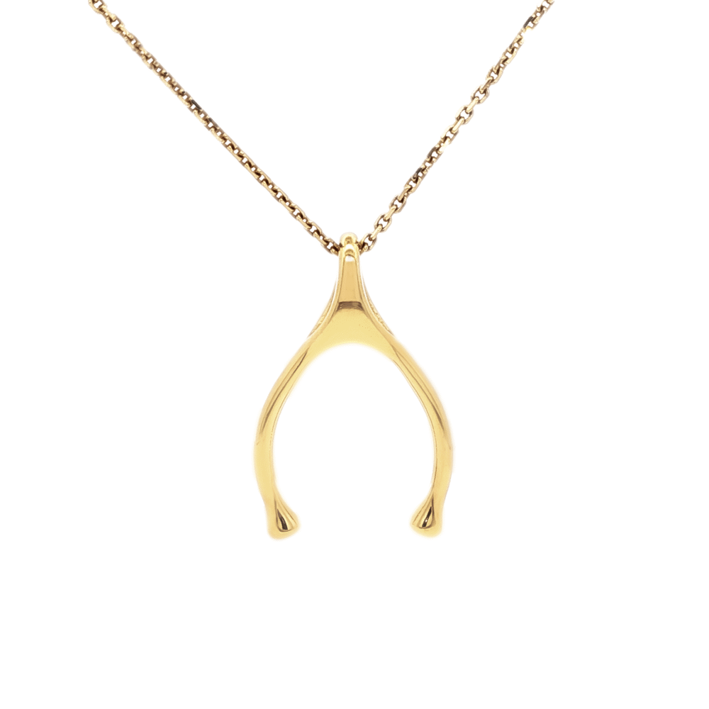 Wishbone Ring Keeper Pendant