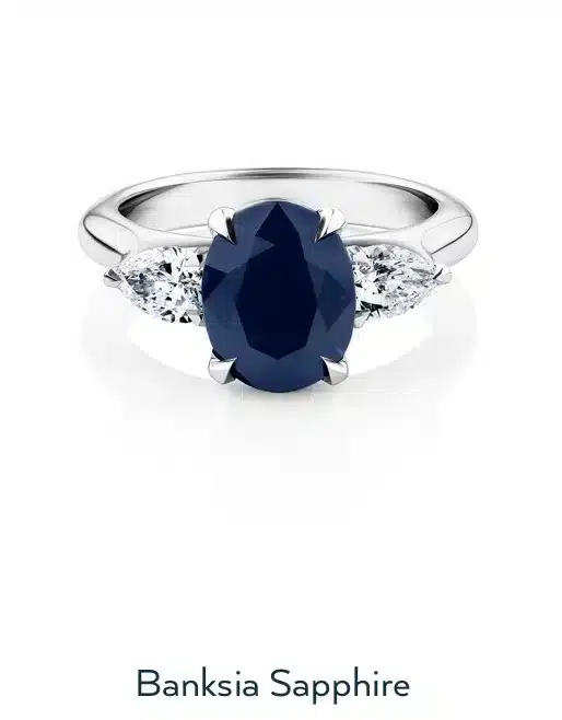 Banksia Sapphire Engagement ring