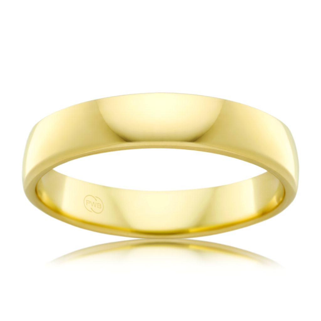 Moreton CN4 yellow gold mens ring