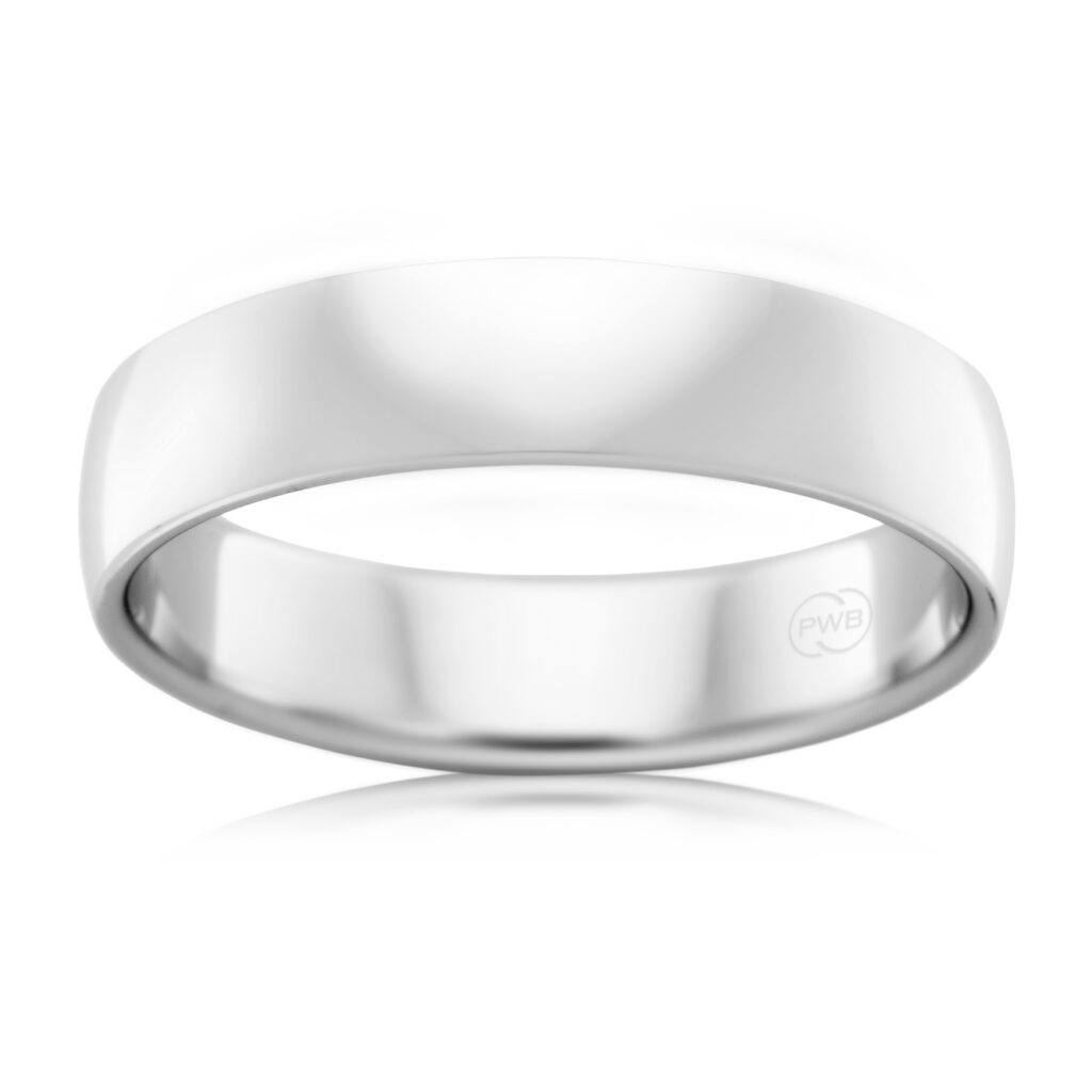 Moreton CN5 white gold mens ring