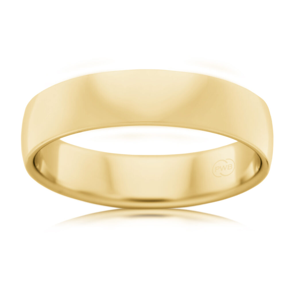 Moreton CN5 yellow gold mens ring