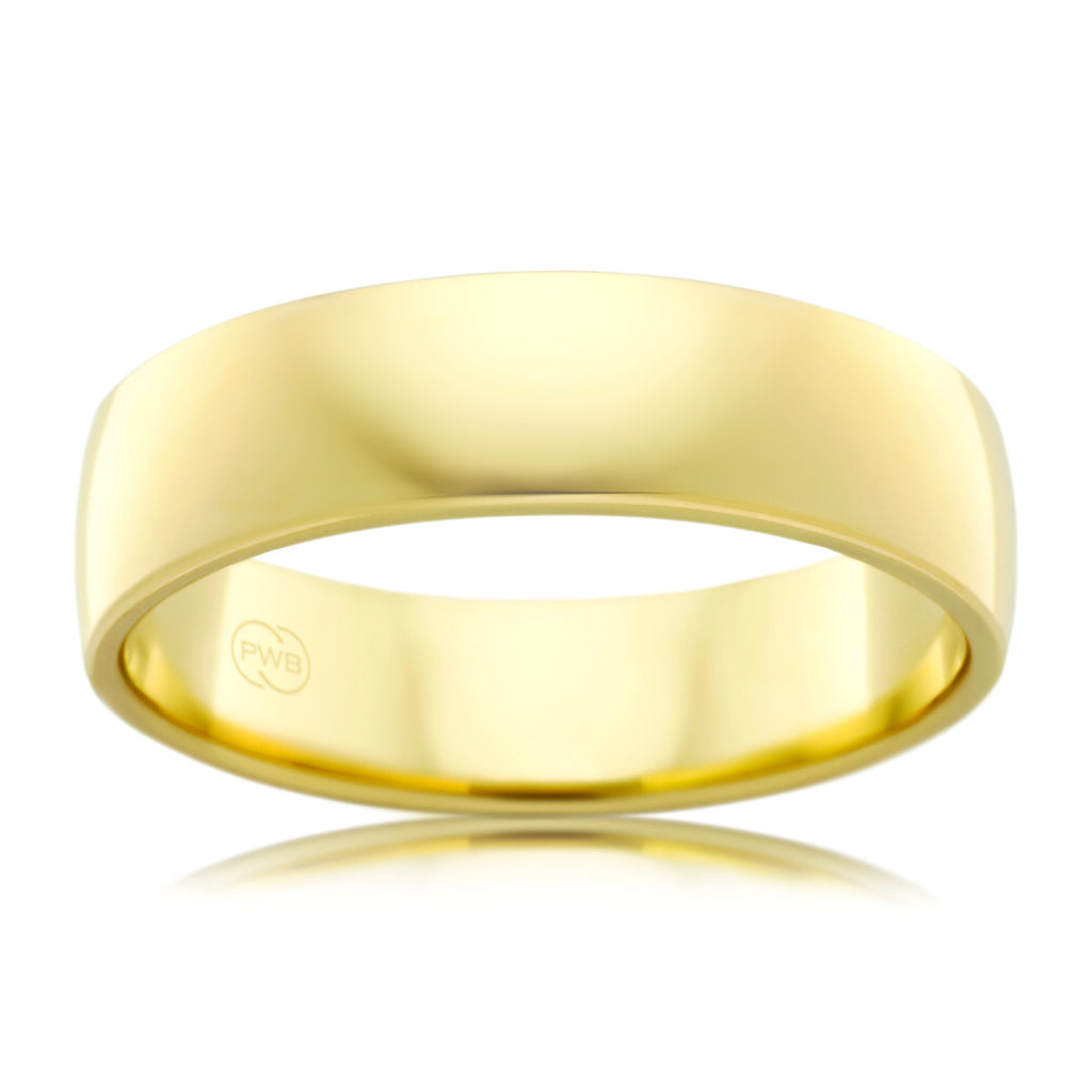 Moreton CN6 yellow gold mens ring