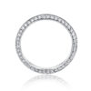Flinders Knife Edge White Gold