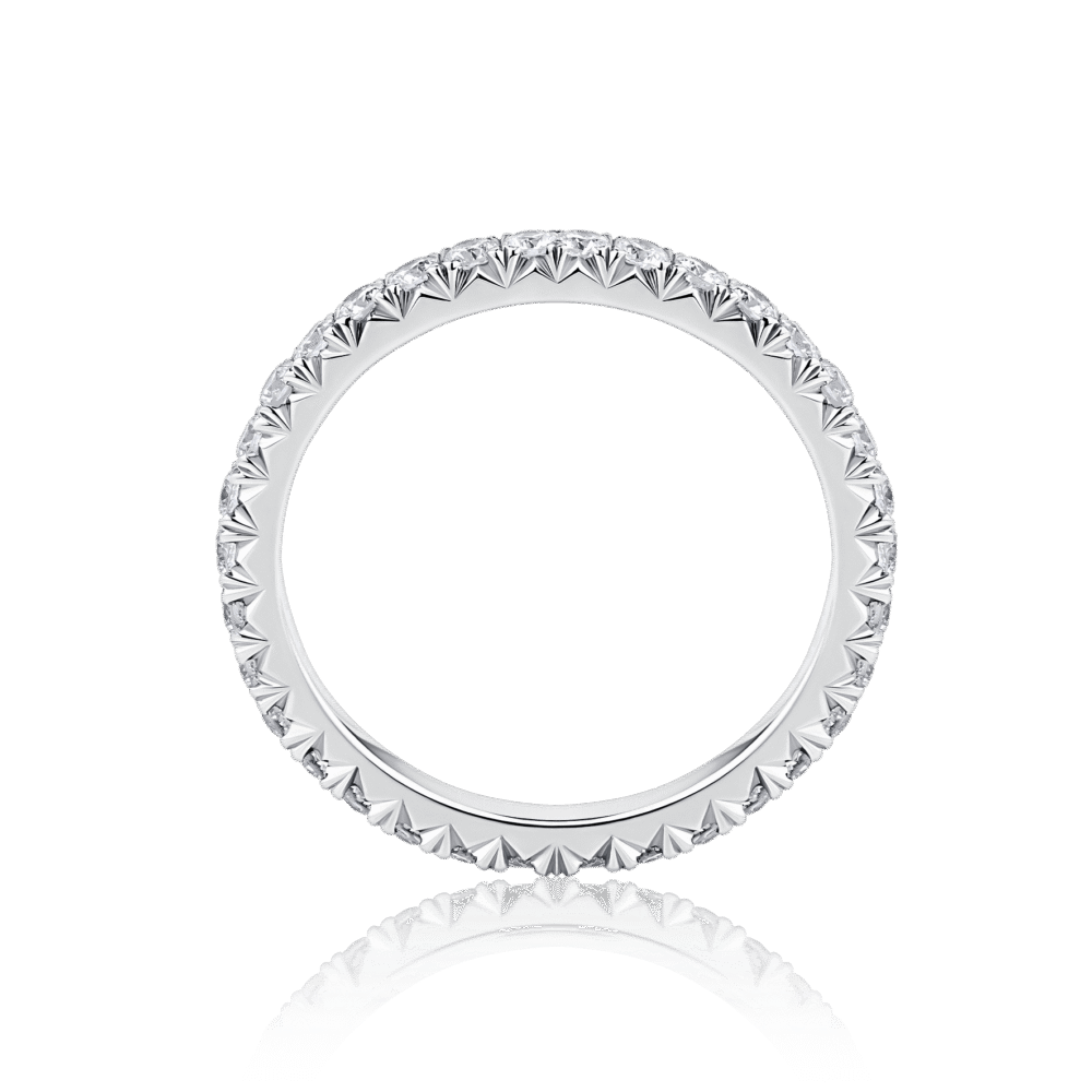 Hamilton Dovetail Eternity White Gold