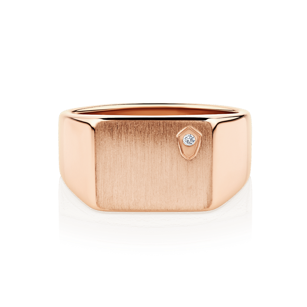 Jervis rose gold front