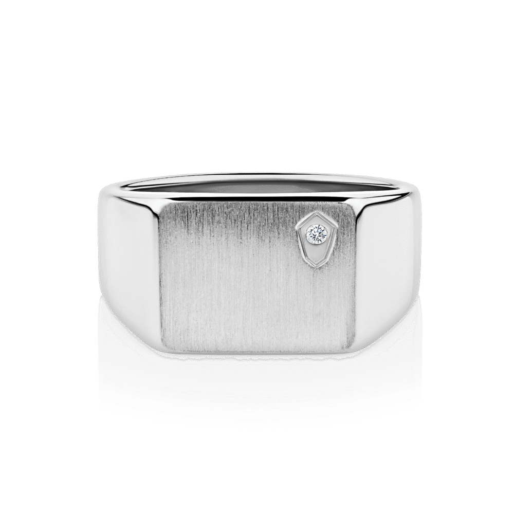 Jervis white gold front