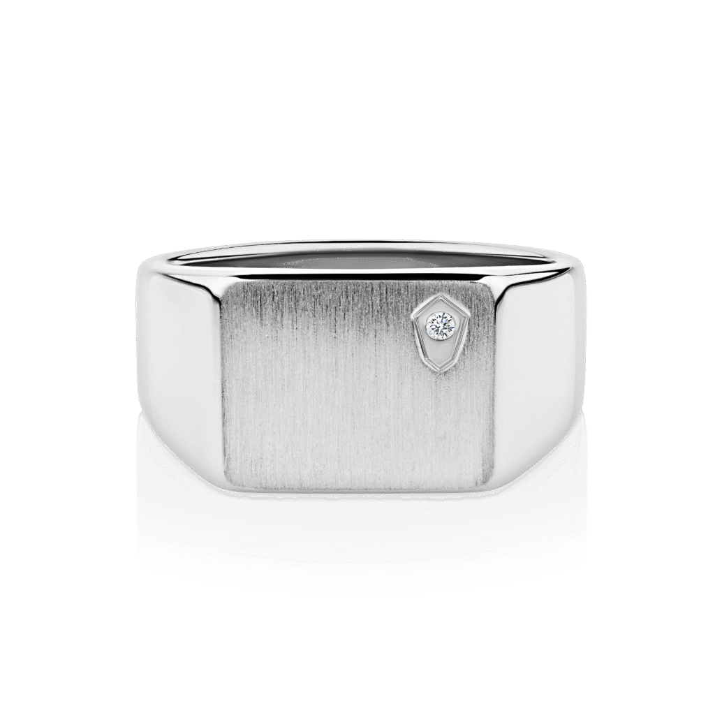 Jervis white gold front