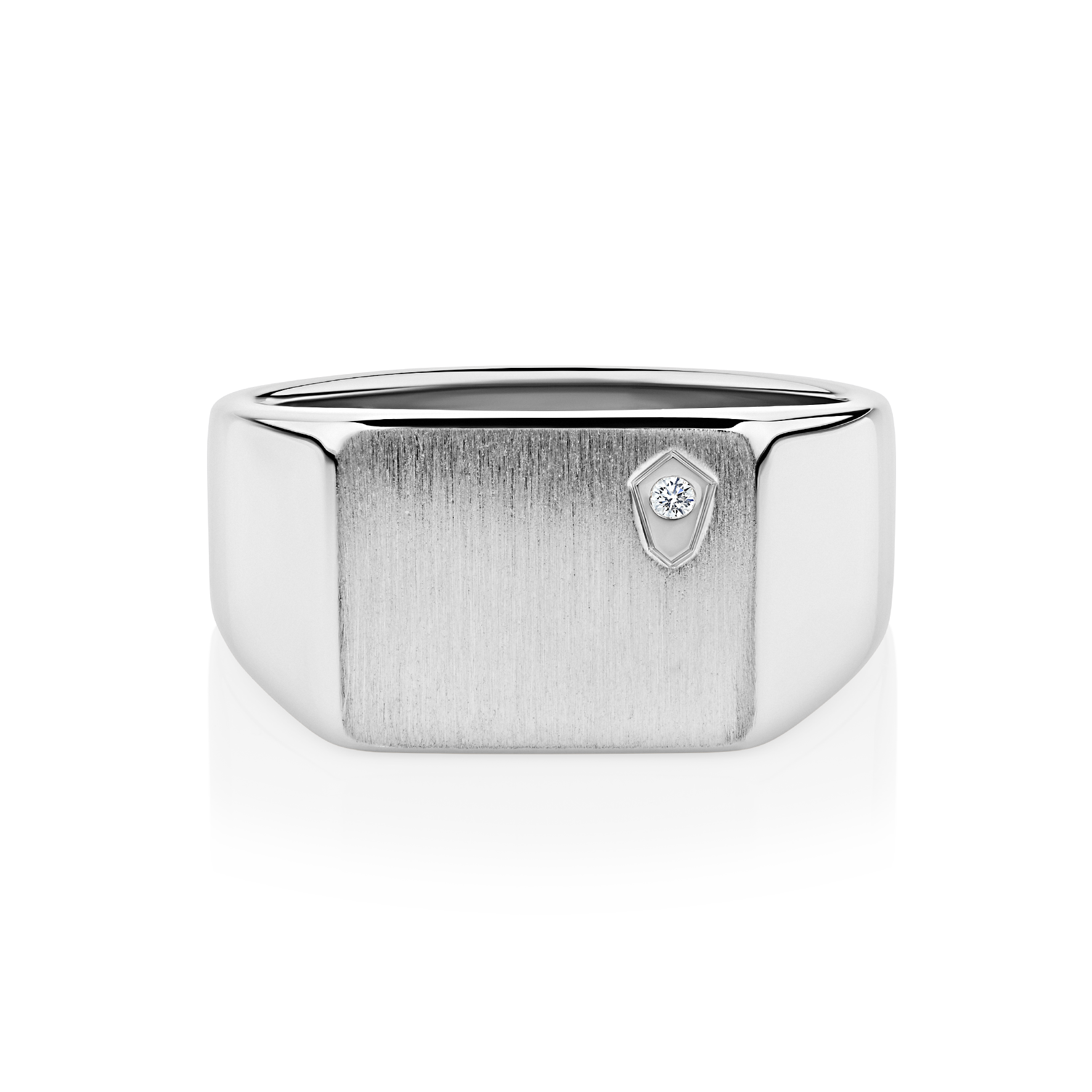 Jervis white gold front
