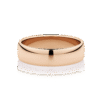 Moreton Rose Gold mens wedder