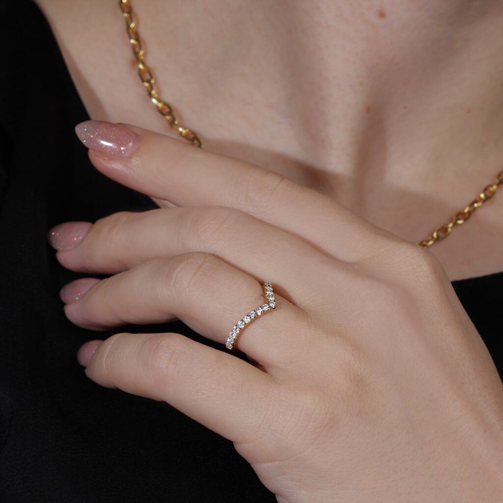 Peaked Hamilton Yellow Gold