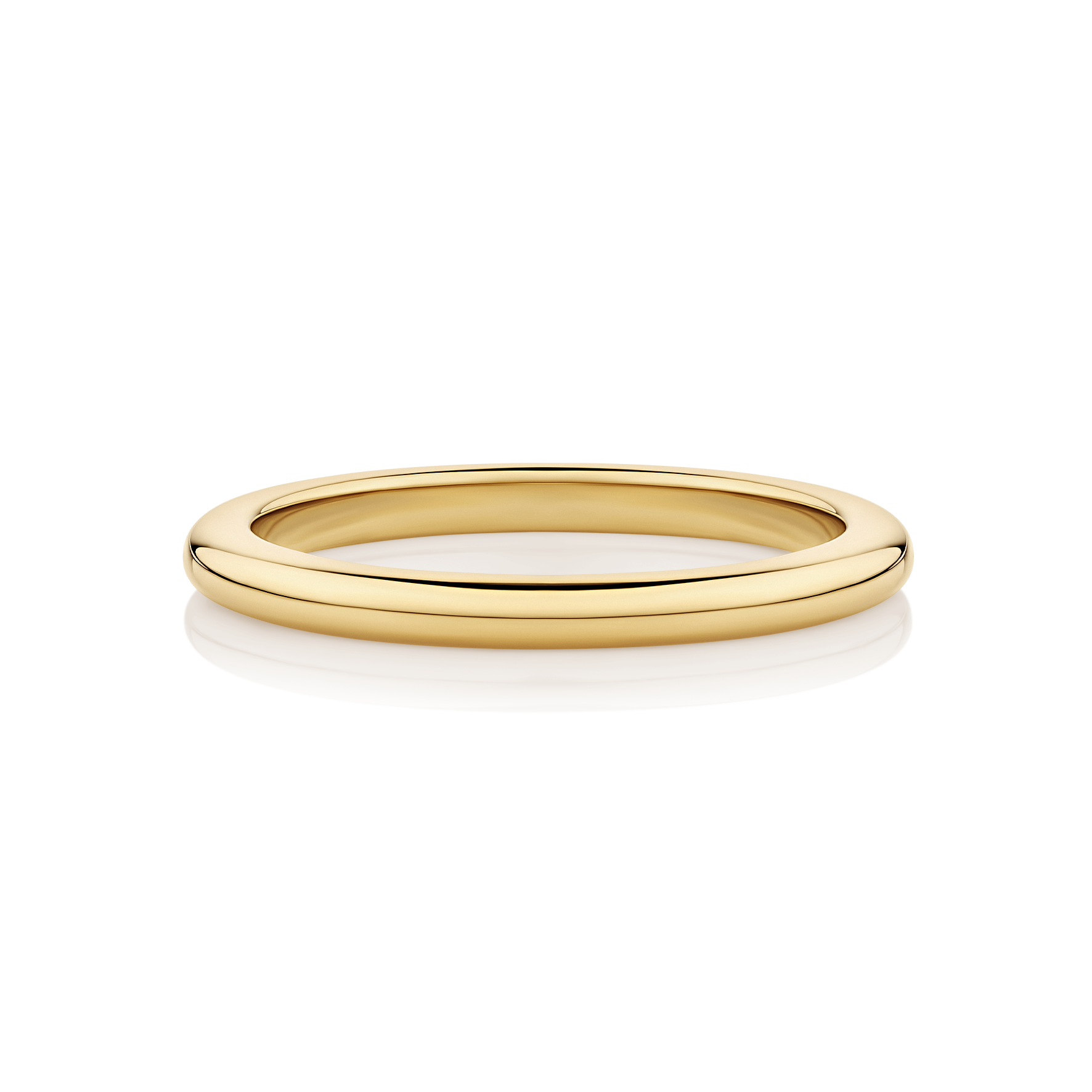 Waratah Yellow Gold Wedding Ring