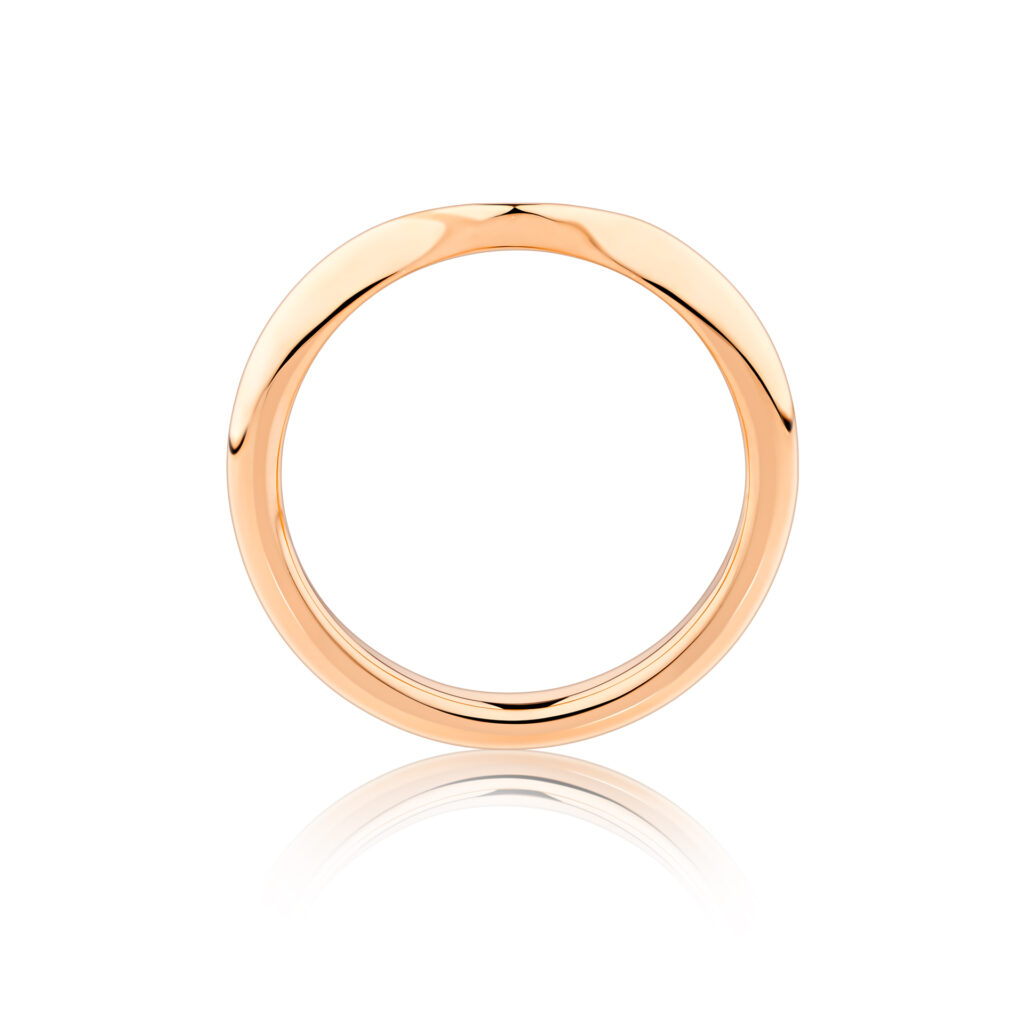 Serotiny side view rose gold