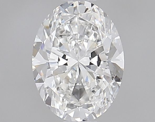 0.91 Carat F SI1 Oval Diamond