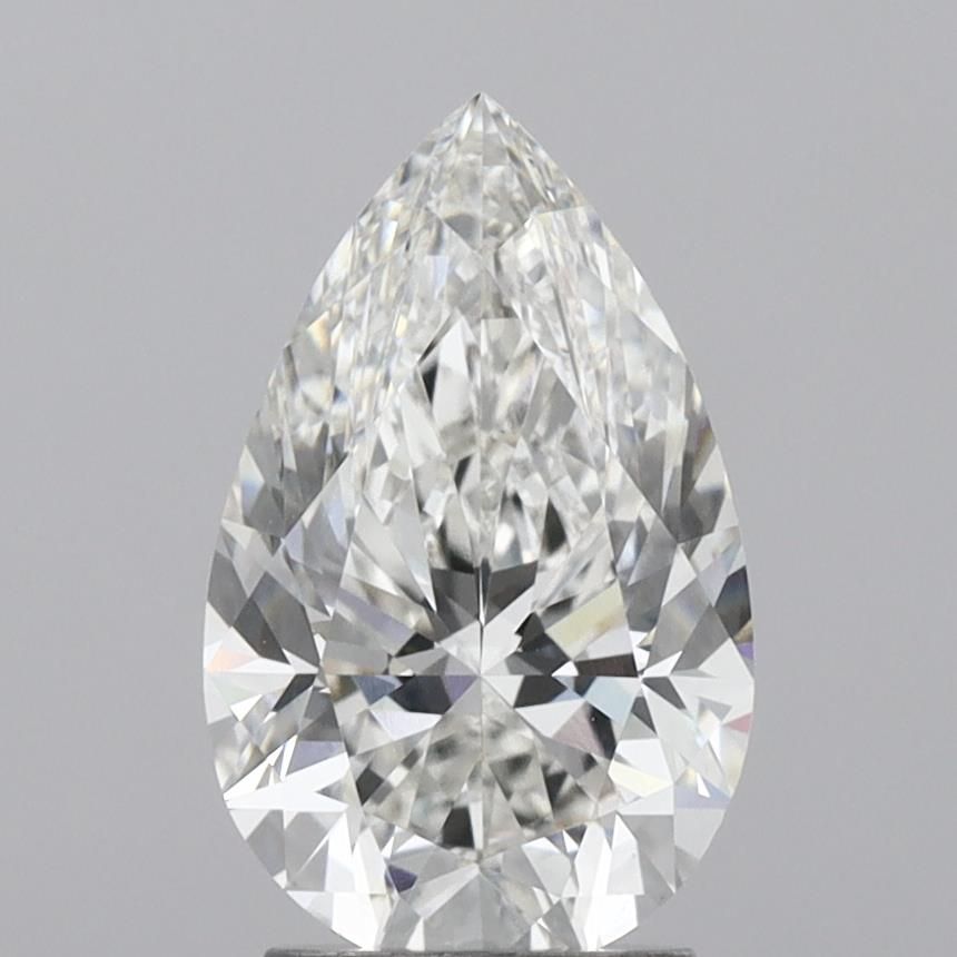 2.74 Carat F VS1 Pear Lab Diamond