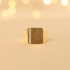 Custom 9ct Yellow Gold Channel Set Princess Cuts Ben Cotterell 2