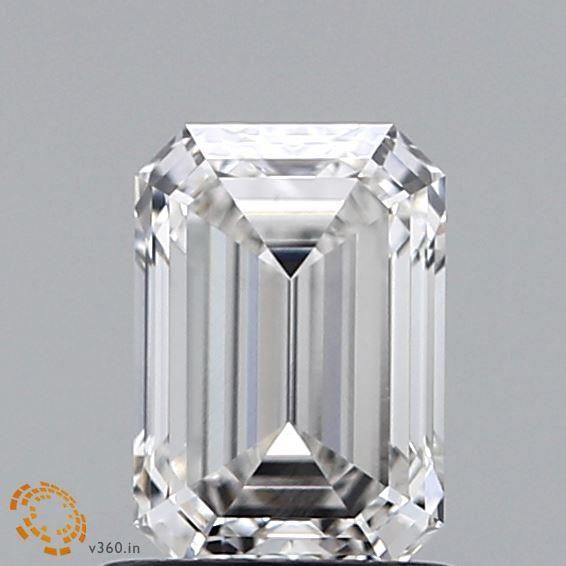 1.01 Carat F VS2 Emerald Lab Diamond