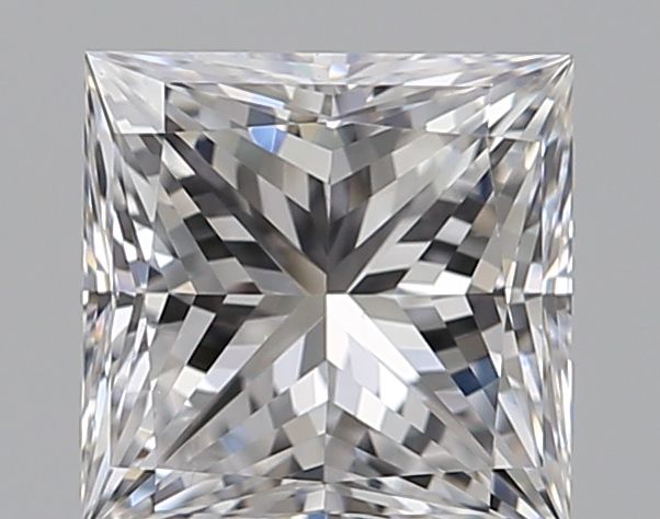 0.91 Carat D SI1 Princess Diamond