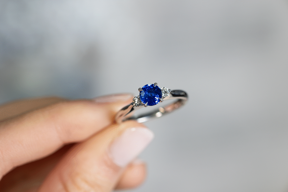 Banksia Modified with Sapphire scaled