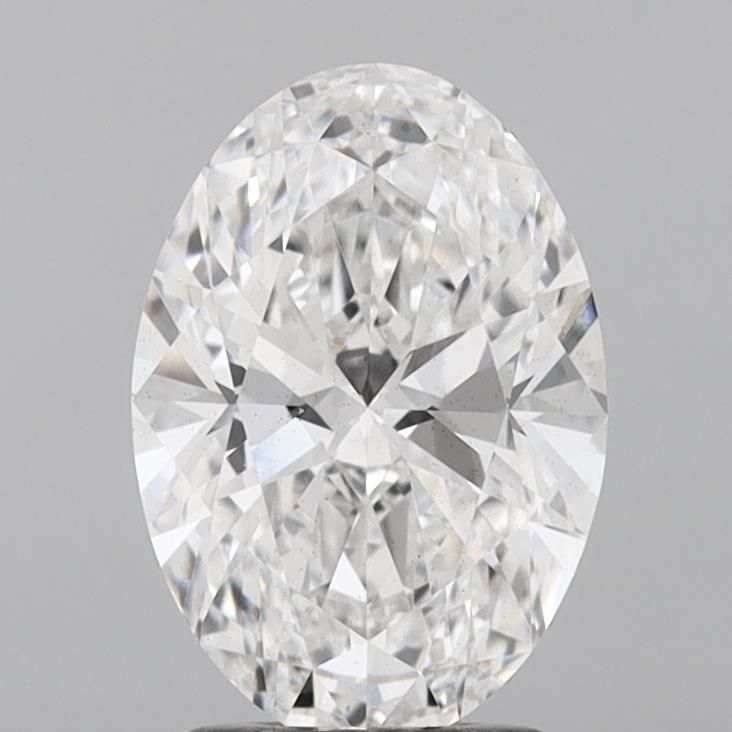 2.06 Carat E VS2 Oval Lab Diamond