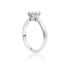 gardenia solitaire engagement ring platinum side scaled 1