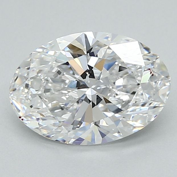 1.57 Carat D VVS2 Oval Lab Diamond