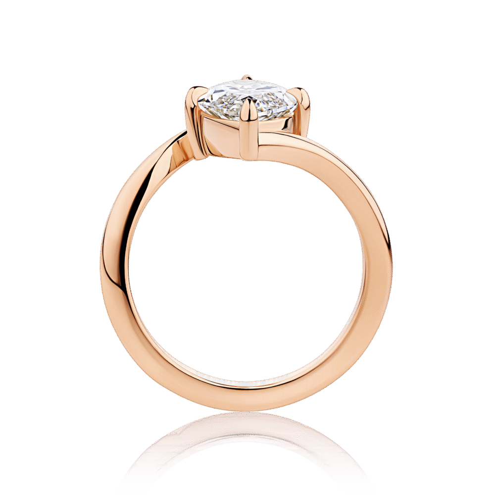 Eucalypt rose gold side