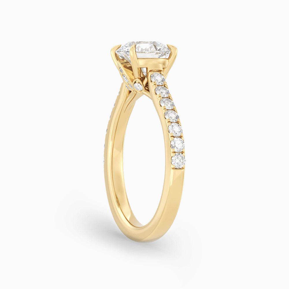 Gardenia Inspired Diamond Solitaire (1)