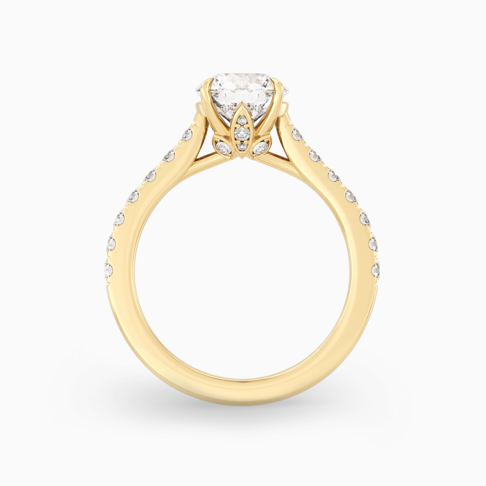Gardenia Inspired Diamond Solitaire (1)