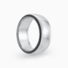 Mens Black Diamond Wedding Ring 1
