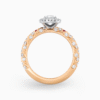 Modified Marquise Wattle with Accented Band