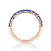 Petite Sapphire Daydream rose gold side