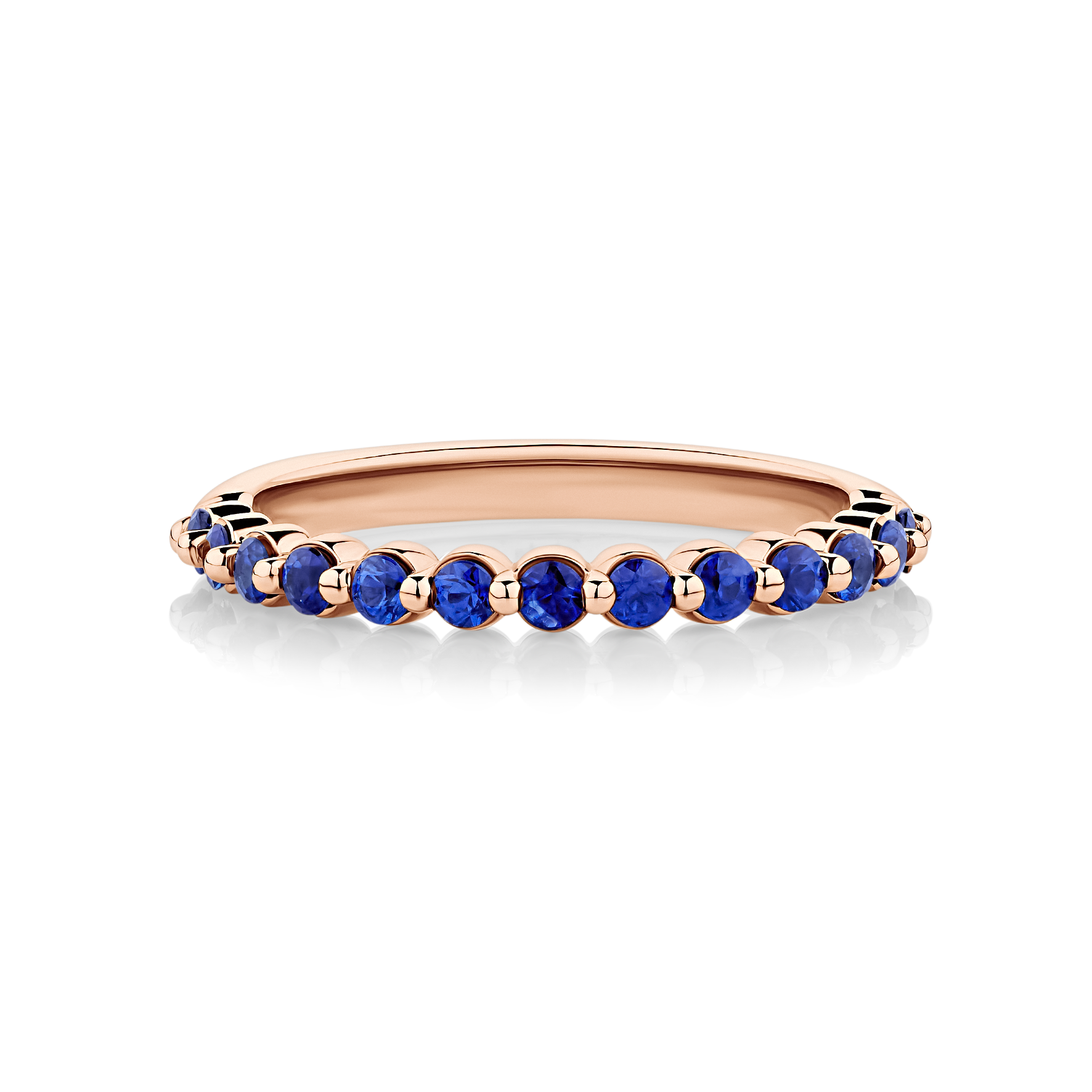 Petite Sapphire Daydream rose gold top