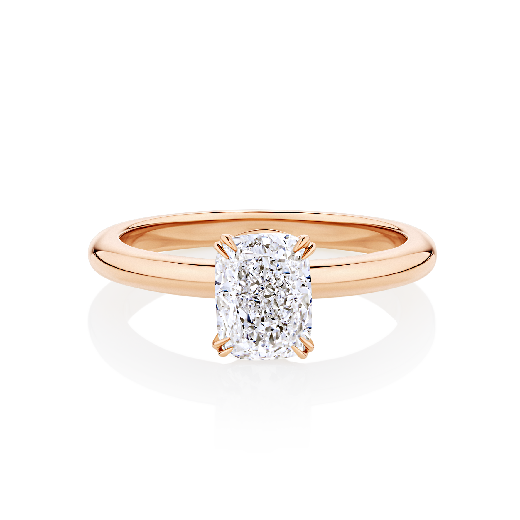 Waratah Cushion rose gold top