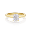 Waratah Cushion yellow gold top