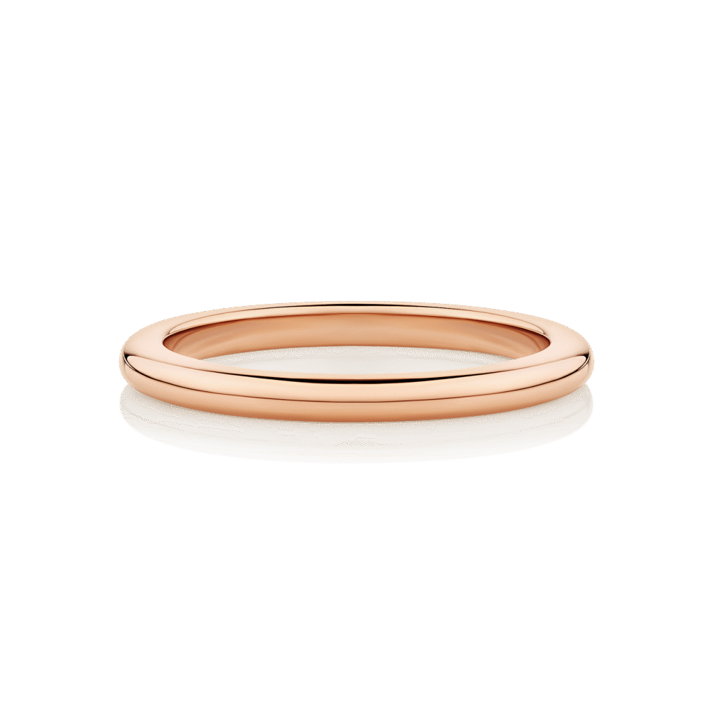 Waratah Plain Wedder Rose Gold