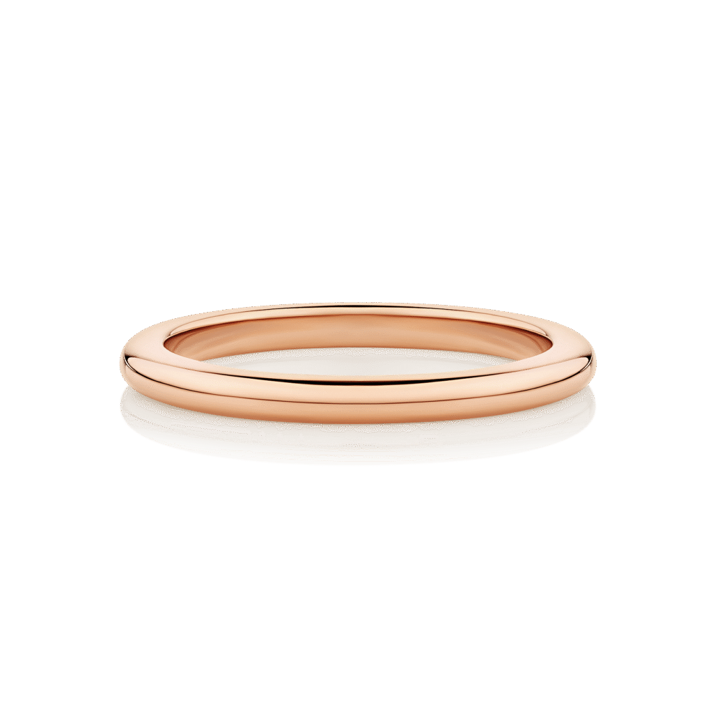Waratah Plain Wedder Rose Gold