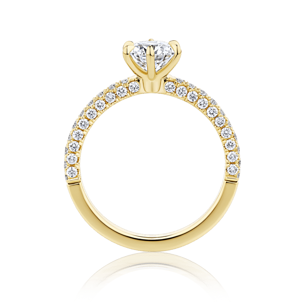 Boronia side yellow gold