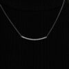 Curved Diamond Bar Fixed Pendant (1)