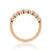 Daydream Oval Grande rose gold side