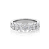 Daydream Oval Grande white gold top
