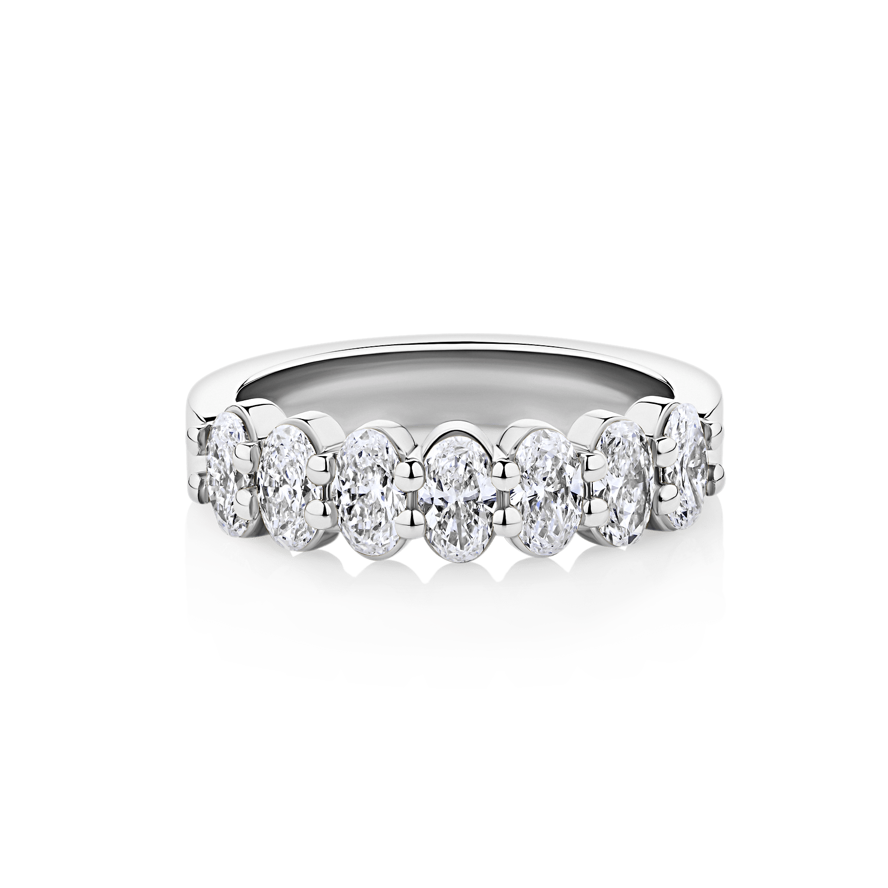 Daydream Oval Grande white gold top