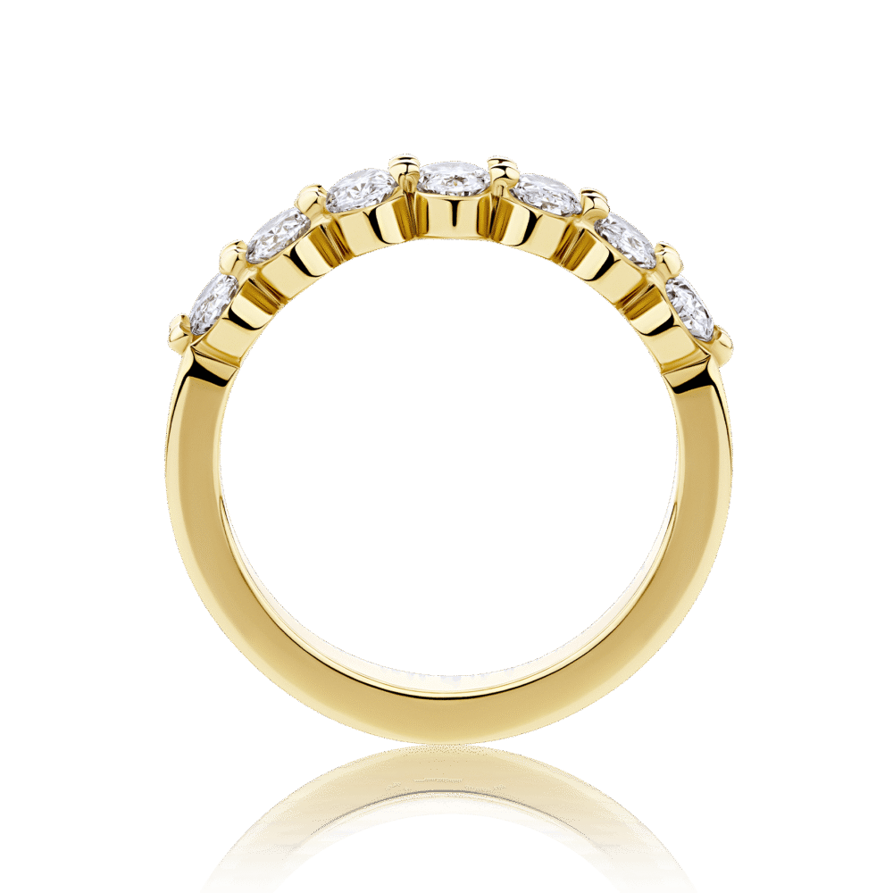Daydream Oval Grande yellow gold