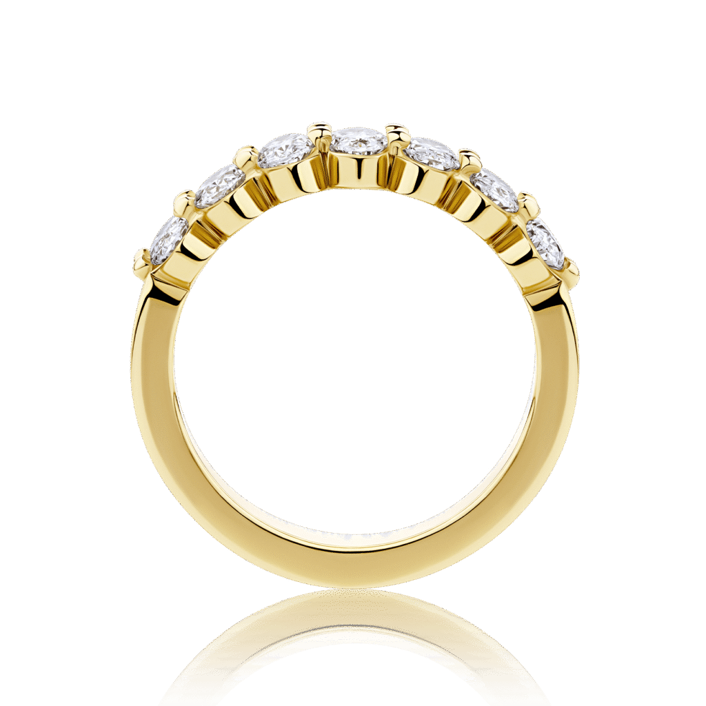 Daydream Oval Grande yellow gold