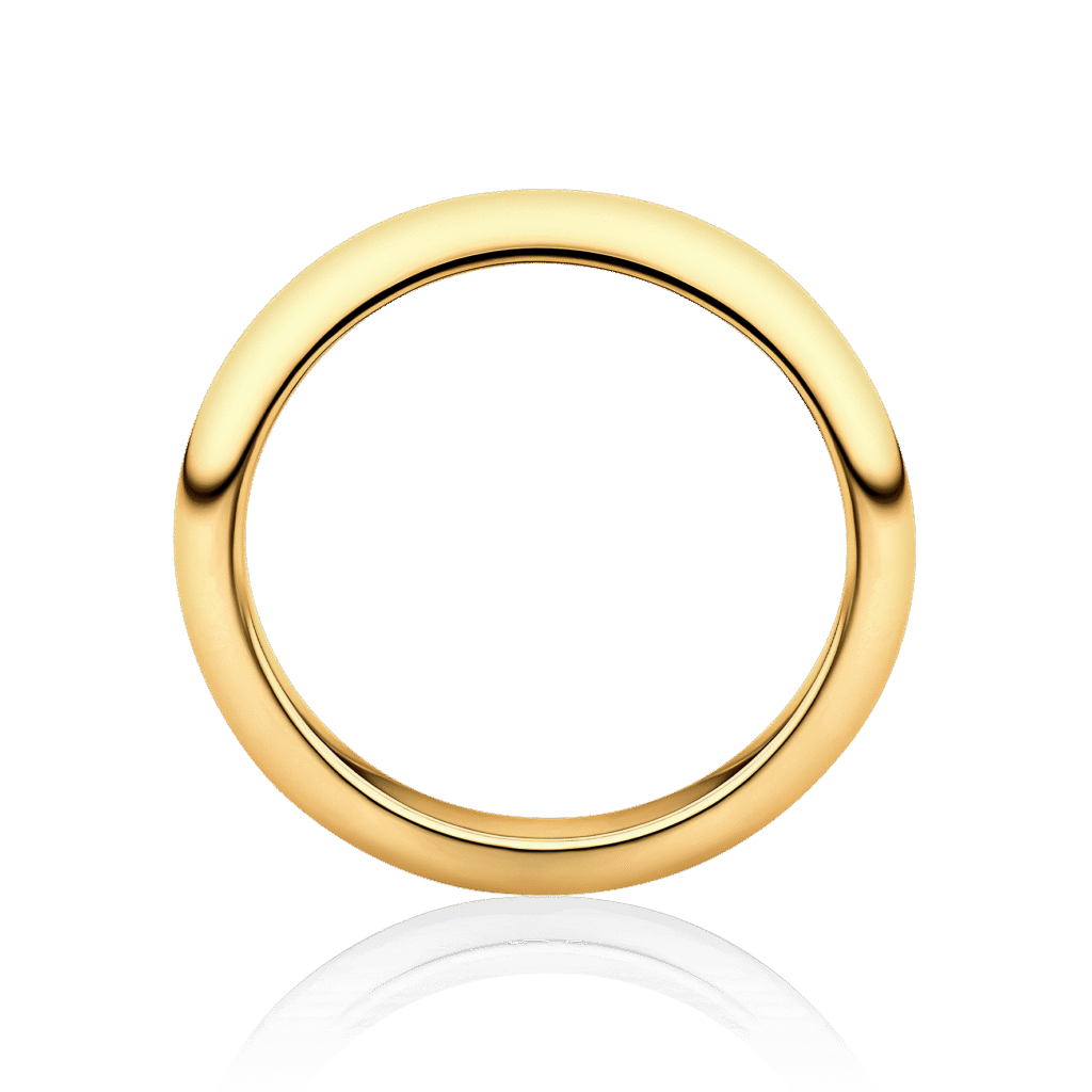 Flinders Knife Edge Yellow Gold
