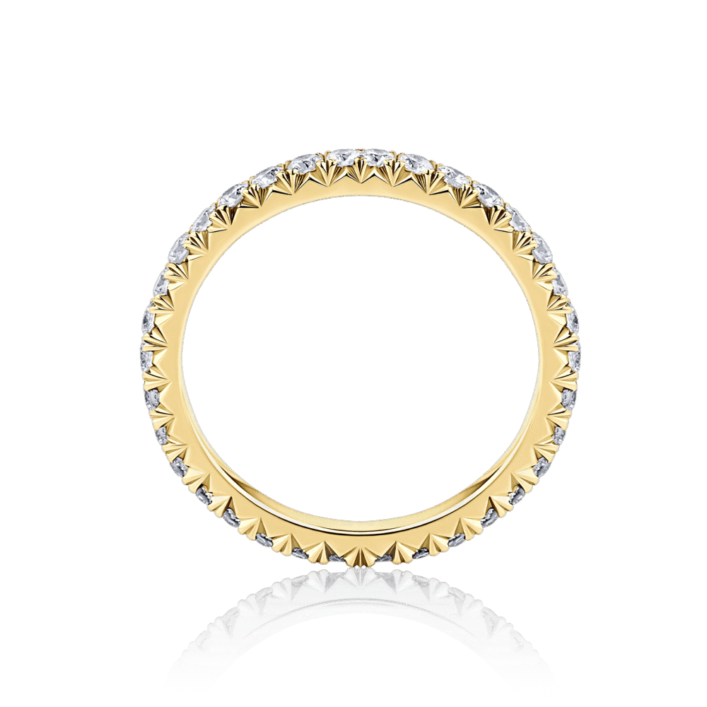 Hamilton Dovetail Eternity Yellow Gold min
