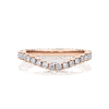 Hamilton Wave Rose gold front