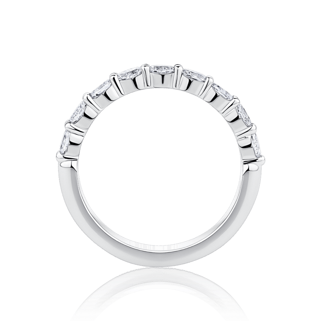 Petite Daydream Oval white gold side